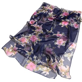 FAIRYGATE Scarves Women Lightweight Chiffon Neckerchief for Ladies Girls with 20 Eye Catching Colours 50028