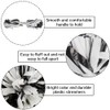 Hooshing 2PCS Cheerleading Pom Poms Professional Black and White Pom