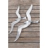 Wandobjekt Wall Art Seagull Aluminium in silver (Pack of 1: