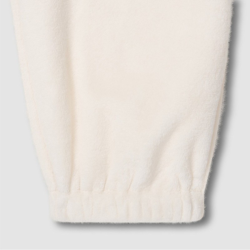 JAJU [JAJU/자주] 여 극세사 조거핏 파자마 팬츠_아이보리 [JAJU] Women's Microfiber