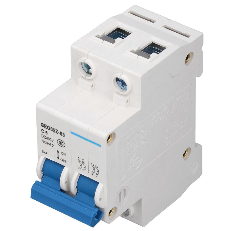 DC Miniature Circuit Breaker 2P 6KA 400V Air Switch for