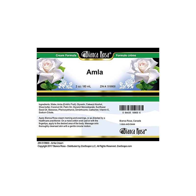 Bianca Rosa Amla Cream (2 oz, ZIN: 518900) - 3