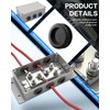 Jamgoer 500A 12V Bus Bar Heavy Duty Power Distribution Block