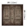 Kate 8×8ft Dark Wood Backdrop Retro Wooden Door Photo Backdrop