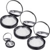 SHEYNIAN 3 Pack Eyelash Storage Case Holder with Mirrow, Empty