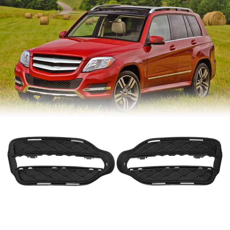 2pcs Fog Lamp Grille Cover 204 885 7123 Replacement for