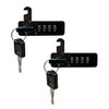 Mechanical Code Lock Digital Combination Cabinet Lock Combination Cam Lock