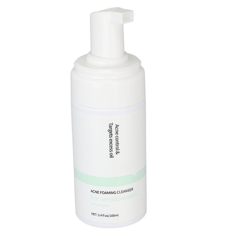Foaming Facial Cleanser Plant Based Nourishing Face Wash Fine Foaming