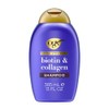 OGX, Shampoo Volumen y Fuerza Extra de Biotina y Colágeno,