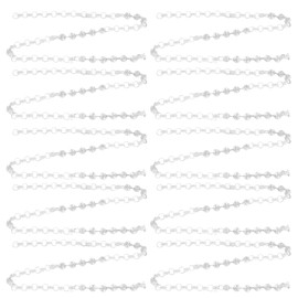 10pcs Crystal Chain Crystal Garland Strand Assemblable Acrylic Hanging Bead Chain Wedding Party Celebration Decoration