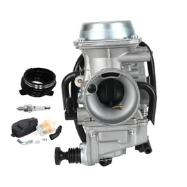 SVKCAR Carburetor with Boot Joint for Honda ATC250SX Fourtrax 250 TRX250 1985-1987 ATV Replaces 16100-HA6-033, 16100-HC4-013, 16100-HC4-033, 16100-HC4-750