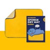 PETHROOM [Pesroom] Sponge Dry Mat for Dogs and Cats, Microfiber