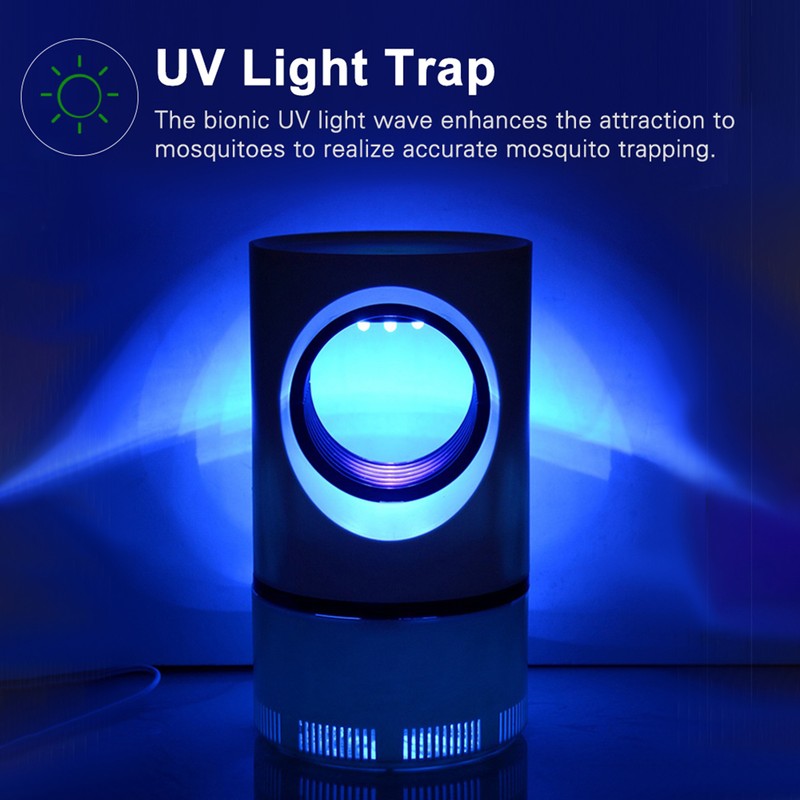 Mosquito Killer Lamp Indoor Bug Zapper UV LED Light USB