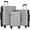 KEYTANG Explorer Lightweight Hardside Expandable Luggage Spinner Wheels Suitcase W/TSA