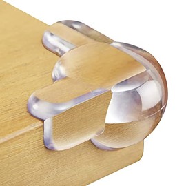 Protectores de esquina para bebé (paquete de 12) - Patentado - Nuevo y mejorado protector de borde para bebé – Protectores de esquina transparentes - Productos de seguridad para bebés para proteger