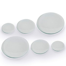 Young4us Watch Glass Beaker Cover Set, 6 Pcs Lab Watch Glasses in 150mm, 100mm, 70mm for Laboratory, Science and Chemical Experiment (150 mm x 2, 100 mm x 2, 70 mm x 2)