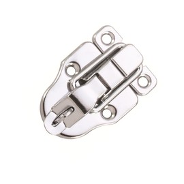 20Pack Metal Duckbilled Box Hasp Lock Toggle Latch Catch for Wooden Case Boxes Toolbox Silver