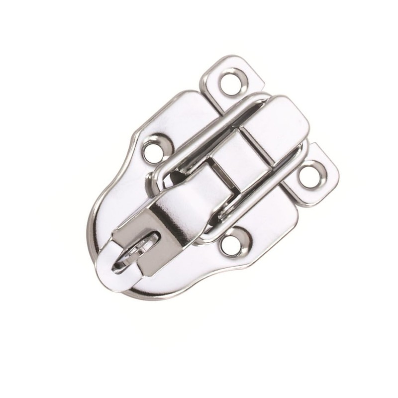 20Pack Metal Duckbilled Box Hasp Lock Toggle Latch Catch for