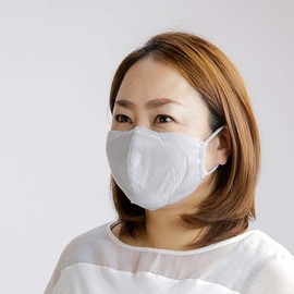 Knit Mask, Antibacterial, Made in Japan, Xylitol Treatment, Washable (Off)
