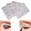 64 Pieces Eyeliner Stencil Eyeshadow Stencil Eyeliner Stencil Sticker &
