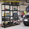 PeacefulHues 5 Tier Heavy Duty Storage Shelves, 48" W x