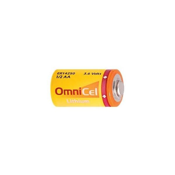Omnicel 36 Volt 1/2 Aa 1200 Mah (Ls14250 And Er14250) Primary Lithium Battery