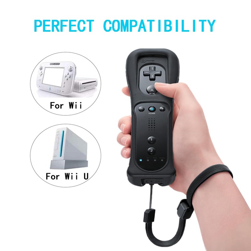 Wii Remote Controller,Wii Controller With Nunchuck Compatible with Wii/Wii U