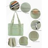 Women's Medium Handbag Canvas Satchel Tote Bag Shoulder Bag Shopper