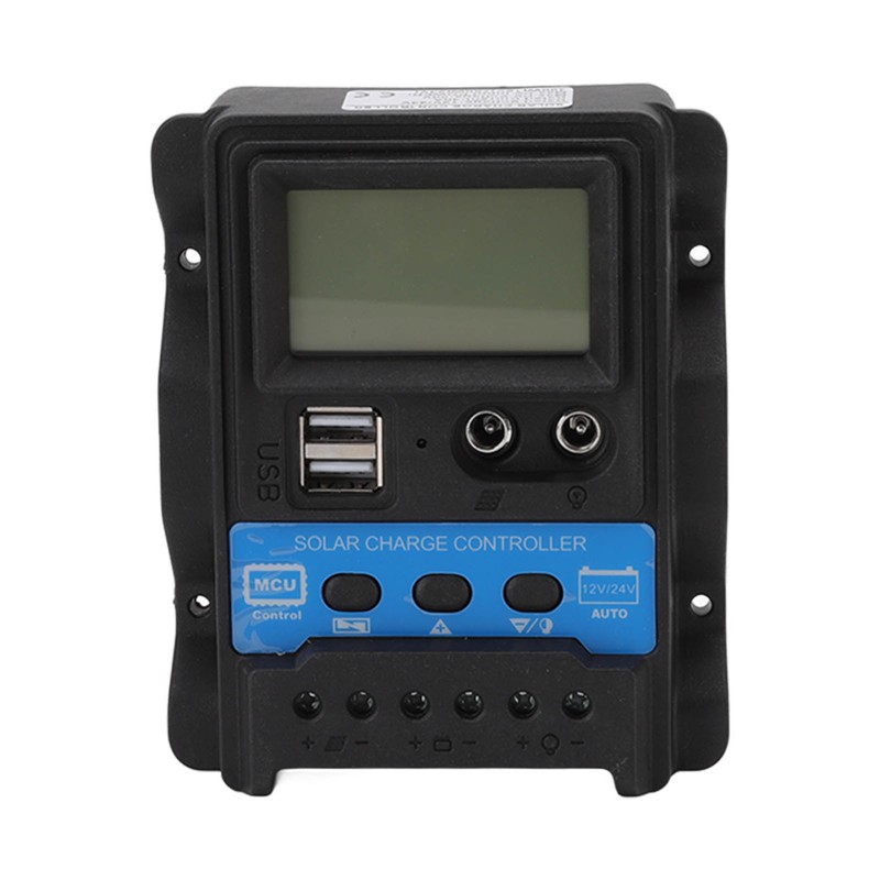 12V 24V Auto Solar Charge Controller PWM Solar Power Controller