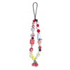 AGEN KGEN Cute Phone Charm Handmade Exquisite Beaded Phone Lanyard