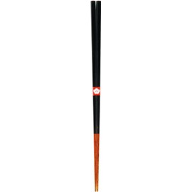 Kawai 104577 Chopsticks Made in Japan Traditional Color Jet-Black, 9.1 inches (23 cm)