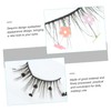 Baluue 9pairs Sequin False Eyelashes Heart and Flower Designs for