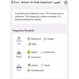 Lattafa Ameer Al Arab Imperium EDP 3.4 By Lattafa Asdaaf New perfume unisex