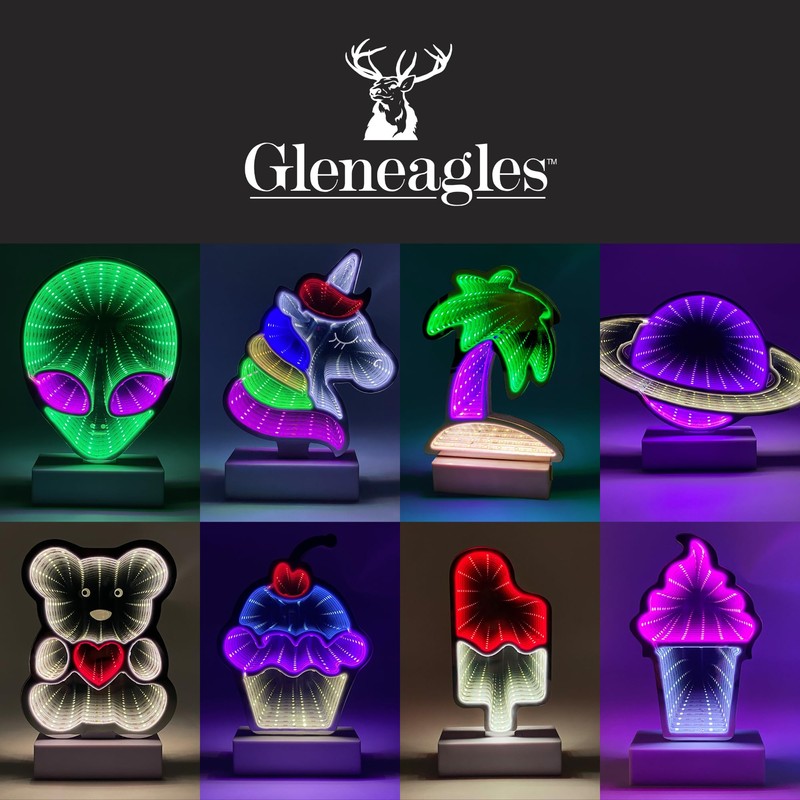Gleneagles Ice Lolly Infinity Light | Neon Gaming Room Light