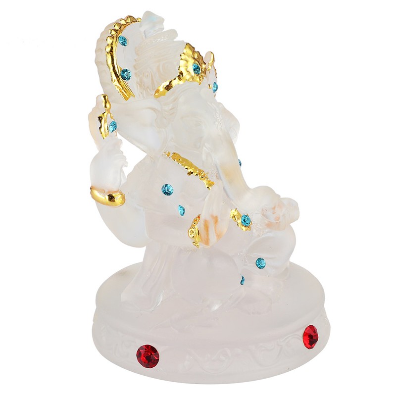 Southeast Asia Transparent Elephant God Ornaments Handicraft Decoration Daily Ornament