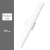 Luckious Vertical Blind Top Hangers,White Vertical Blind Double Hole Top