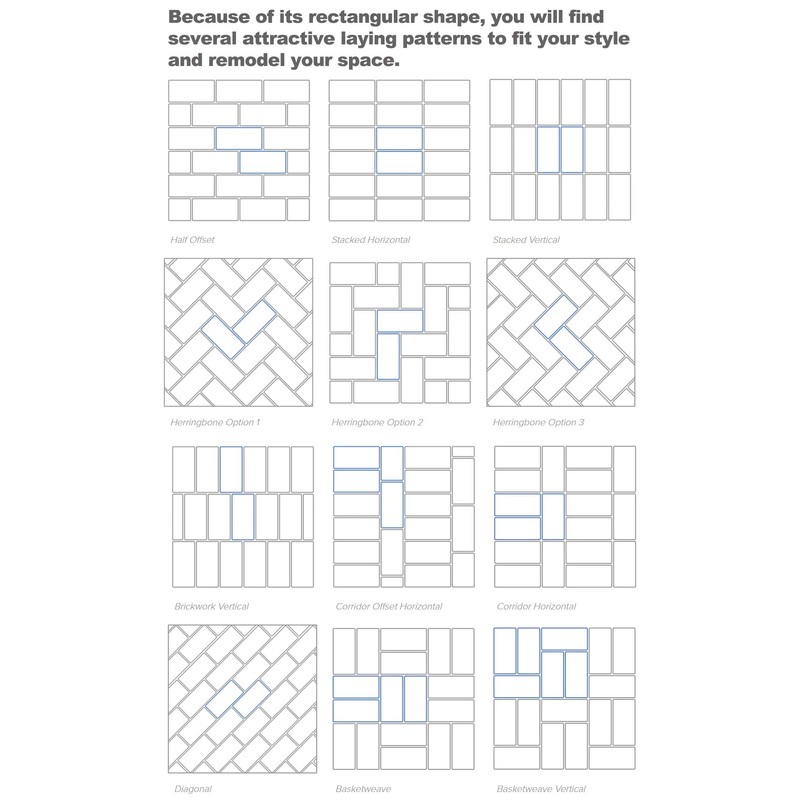 AULIGET 100-Piece Peel and Stick Backsplash Wall Tiles, 3" x