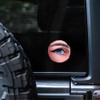 Eye Pattern Car Stickers, Waterproof Vinyl Decals for Bumper and