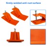 FLITURE Tractor Bucket Protector: Snow Removal Bucket Protector 2pcs Steel
