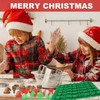 Christmas Silicone Candy Molds, 54-Cavity Mini Christmas Mold Shaped with