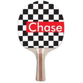 Ping Pong Paddle and Balls Boxed Gift Set (Chase Design)
