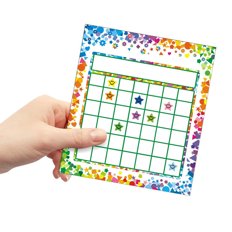 REGELETO 100 Pack Incentive Reward Chart for Kids, 2 Designs