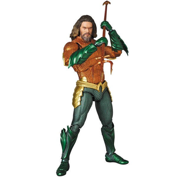 MAFEX No.095 Aquaman Version, Total Height Approx. 6.3 inches (160