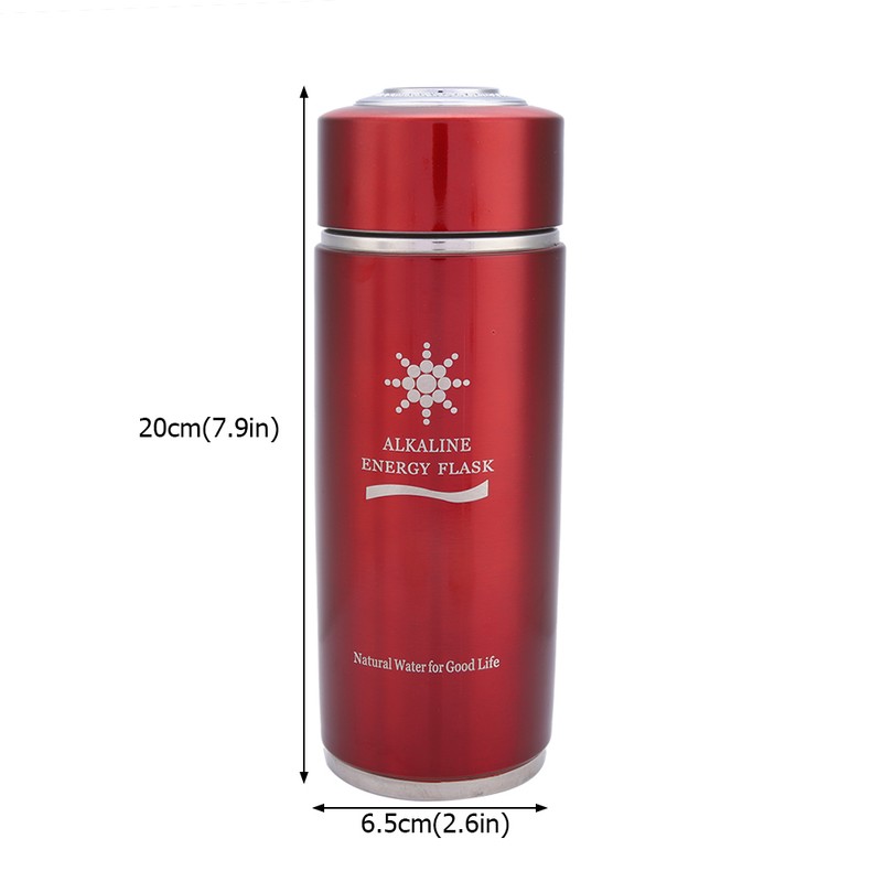 Stainless Alkaline Water Bottle Portable Nano Balance Bio Energy Lonizer