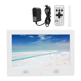 10 Inch Digital Picture Frame Support Video Picture Music Clock Calendar Remote Control Digital Photo Album 100‑240V US Plug