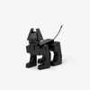 AREAWARE Cubot Small MILO BK Puzzle Toy Kumi Wooden Black