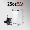 ShakerZoo-1 Pack-Protein Shaker bottles for Protein Mixes, Insulated Stainless Steel