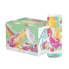 Alani Sherbet Swirl Energy Drink 12 ounce (12 Pack) Packaging May Vary