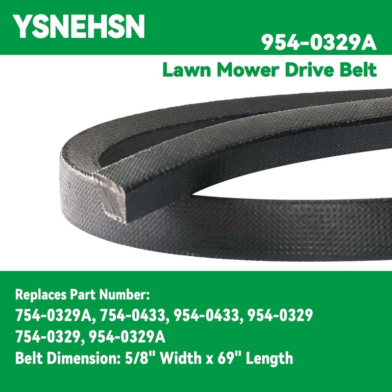 954-0329A Lawn Mower Drive Belt Fits for MTD 754-0329 954-0329