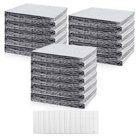 Reflective Bubble Insulation Sheet 6MM Thick Double Bubble Aluminum Foil Shield Garage Door Insulation Panels Kit Radiant Barrier for Windows RV Roof Attic Wall (20.5IN X 54IN, 16 PCS)